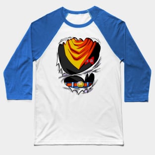 Android 17 Chest Dragon Ball Super Baseball T-Shirt